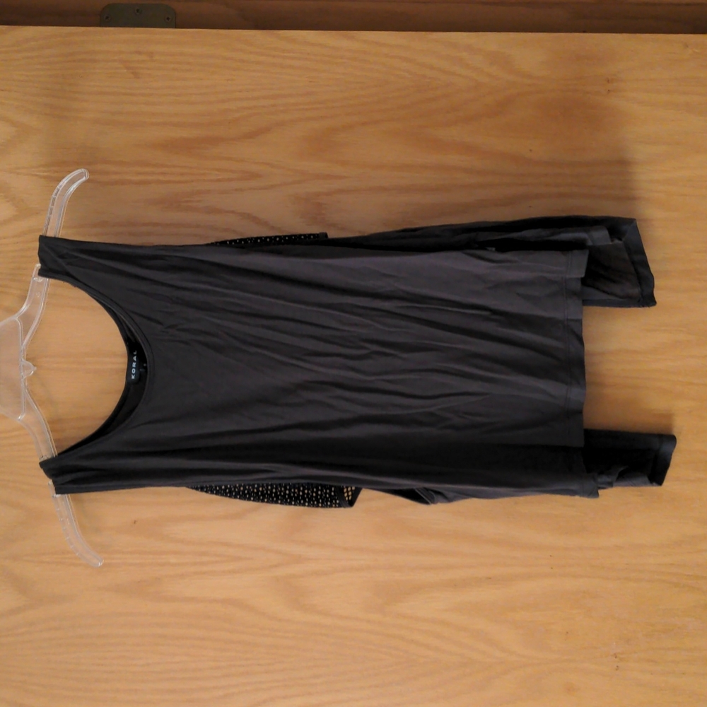 Koral Athletic Tank S Green Black